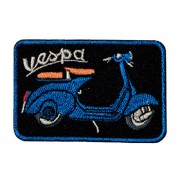 Vespa Azul Escura