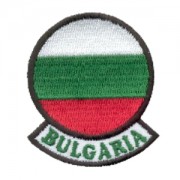 emblema bandeira Bulgária redonda.def